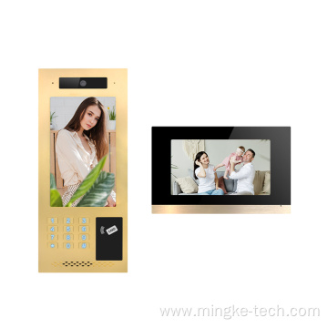 Hot Selling Intercom System Video Doorbell For Apartment